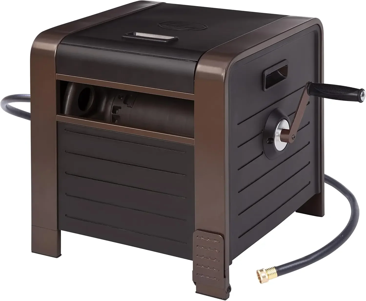 

778 Коробка для хранения шлангов 200 футов, бронза, 23 x 16,9 x 18,15 дюйма