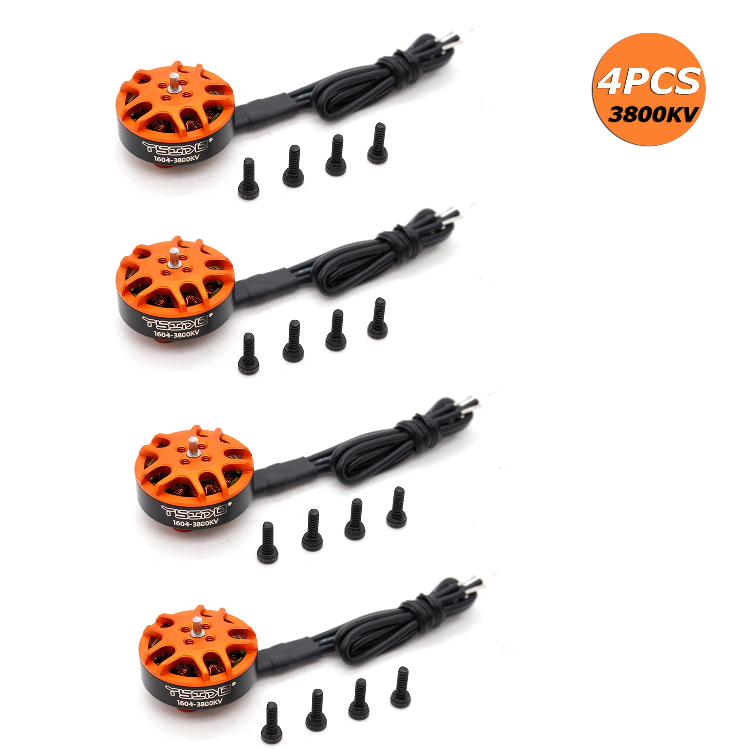 4 STKS YSIDO 1103 1104 1204 1303 1404 1505 1604 Borstelloze Motor voor RC FPV Vaste vleugel Racing Drone RC Quadcopter RC Accessoires