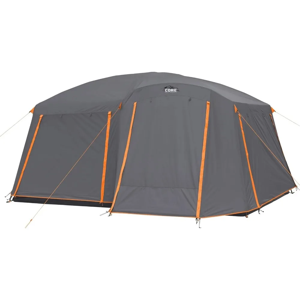 Large Multi Room Tent for Family with Full Rainfly for Weather and Storage for Camping Accessories | Portable Huge Tent