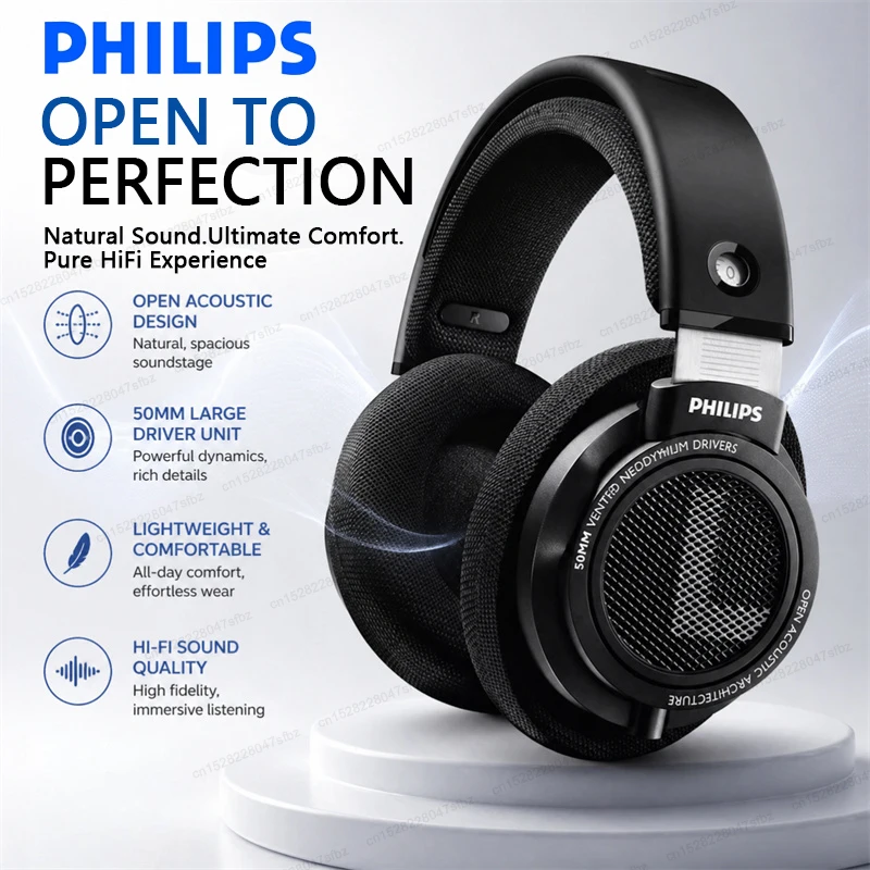 フィリップス SHP9500 ヘッドフォン プロフェッショナル HiFi