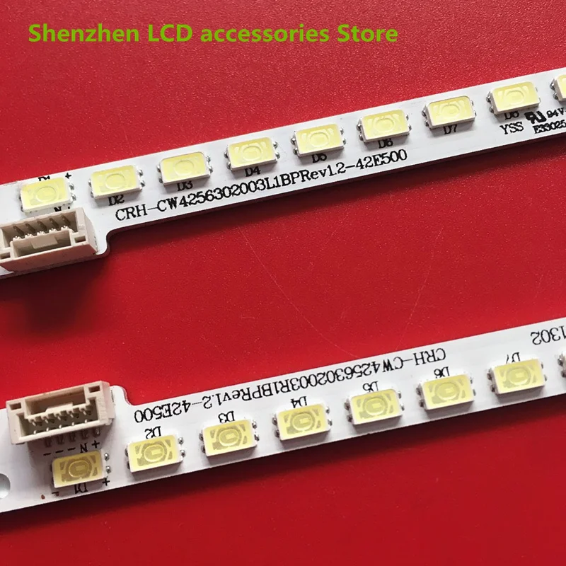 

LED backlight for 42E500E 7710-642000-L020/R020 CRH-CW4256302003L1BPREV1.0 light bar 100% new