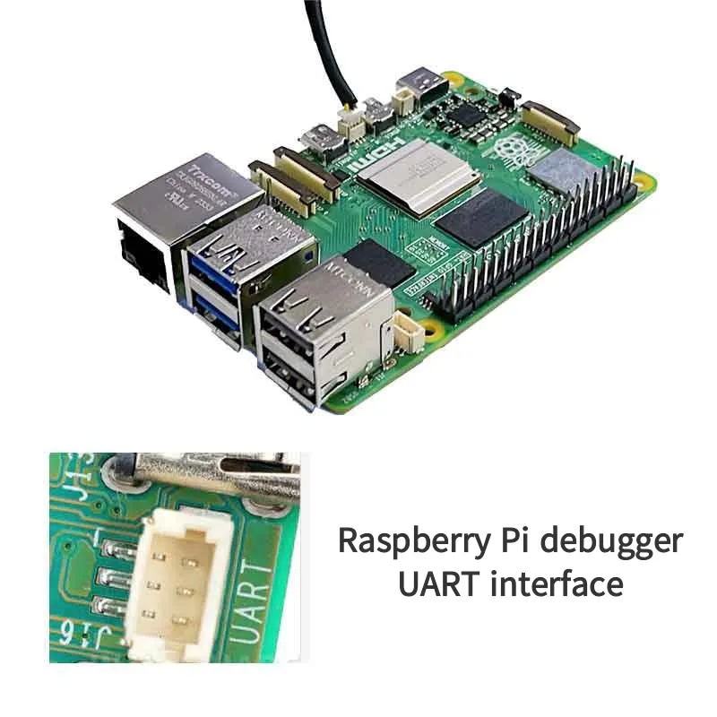 Raspberry Pi 5 Серийный порт терминал Uart дисплей кабель отладки