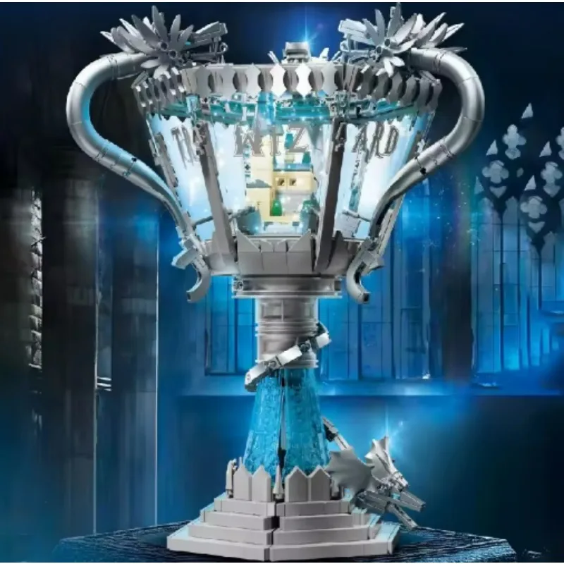 

1169PCS Creative Magic Table Lamp Building Block Model, Desktop Ornament, DIY Toy, Children's Holiday Gift, Hobby & Collectible