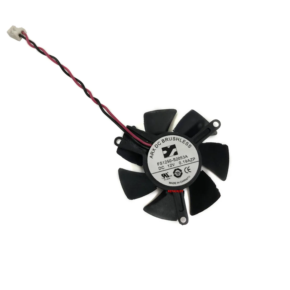 

45mm Diameter,0.19A,FS1250-S2053A,GPU VGA Cooler,Video Card Fan,For Gigabyte GT 1030 Low Profile 2G,Graphics Cooling