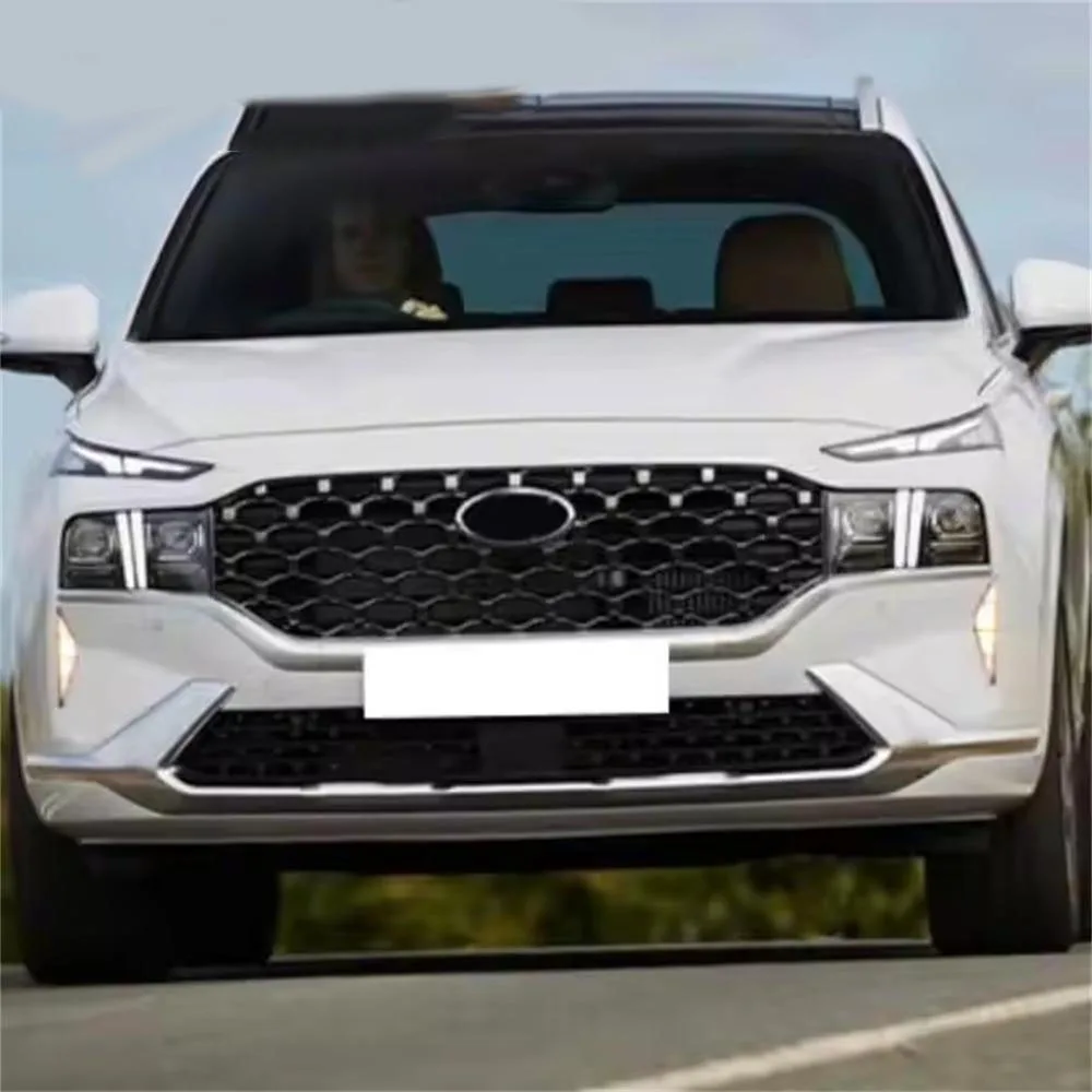 For Hyundai Santa Fe 2021 Fog Lamp Drl Daylight Led Drl Daytime Running Light