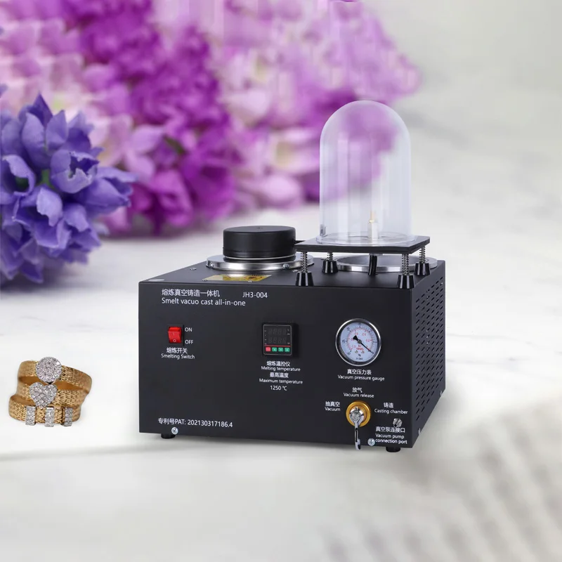 

3-in-1 Vacuum Casting Machine for Gold Silver | Integrated Smelting Refining Tool | High-Temperature Jewelry Making Equipment
