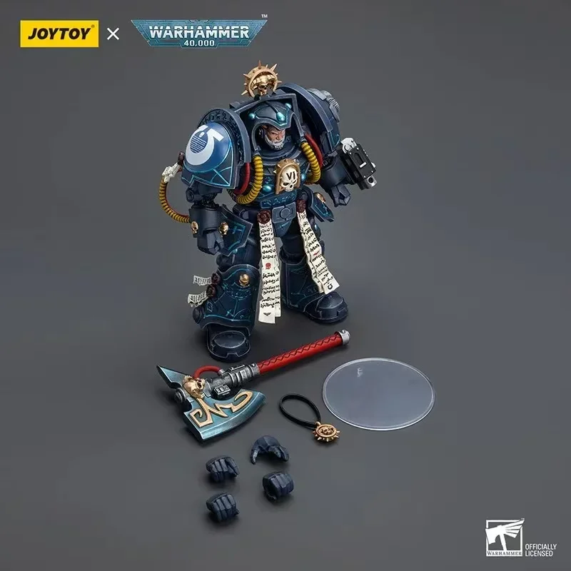 

В наличии JOYTOY 40K Extreme Warrior Terminator Armor Think Tank 1:18 Moving Soldier Model Play Toy