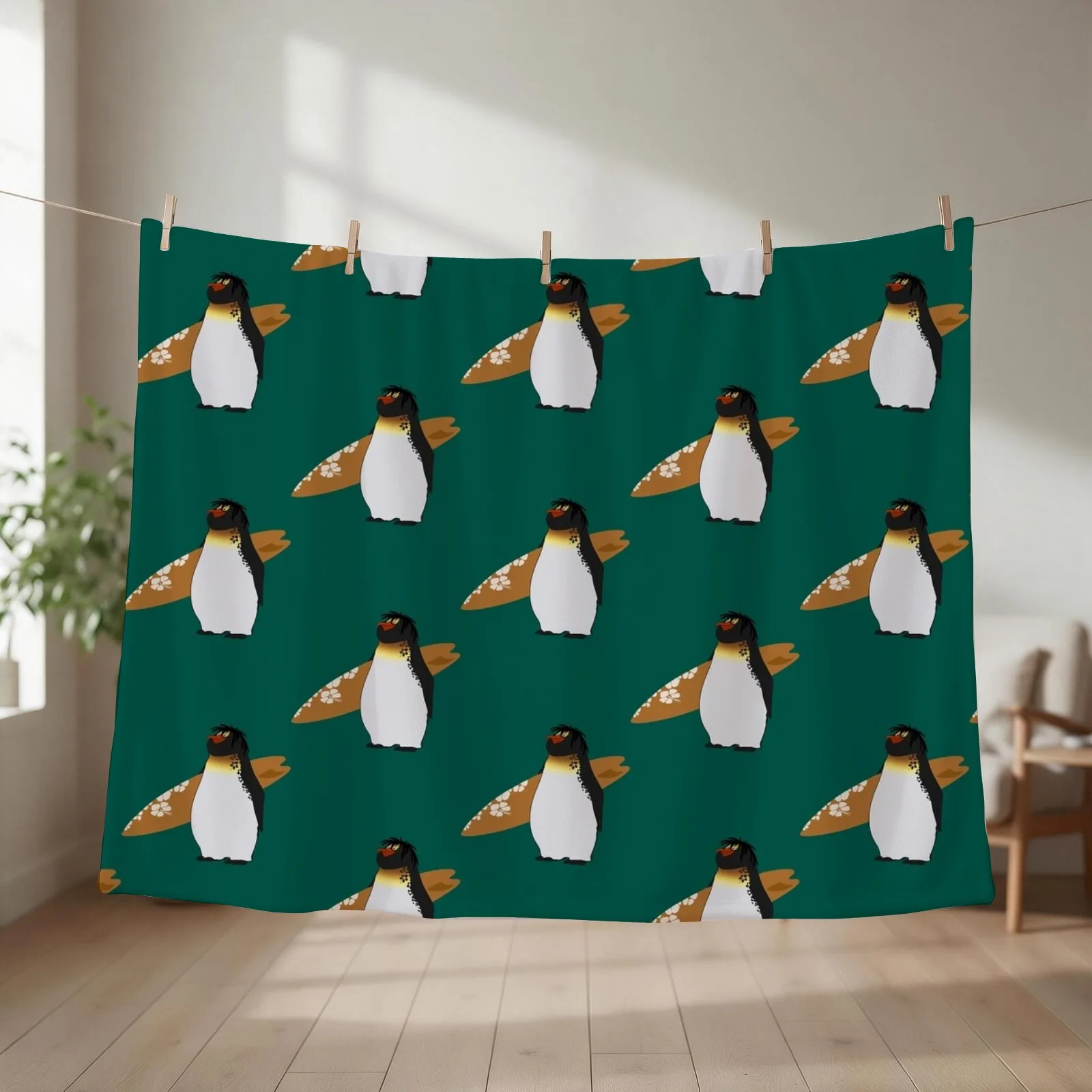 Big Z, surfs up Throw Blanket couch cozy soft plush fuzzy picnic outdoor blanket