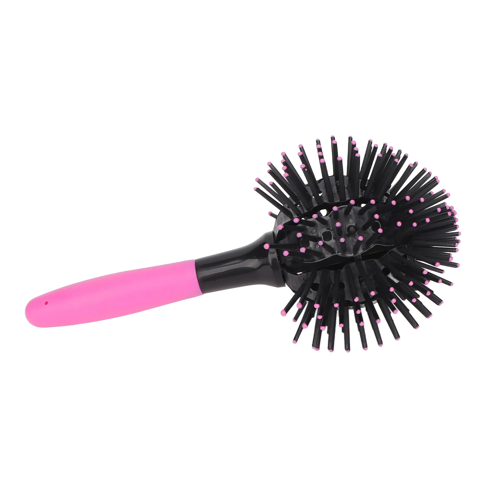 360 Degree Round Ball Hair Comb High Temperature Resistance 3D Curly Hair Comb for Wet and Dry Hair