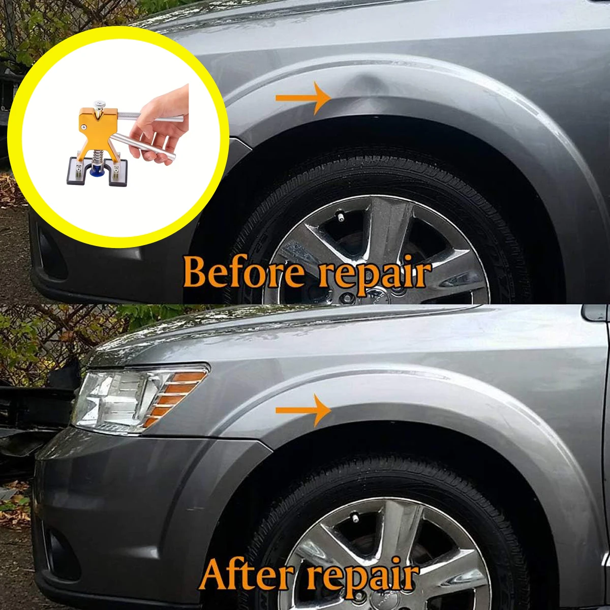 Take Out Accessories for Car Dent Suction Cup Body Puller Hail Pit Repair Tool Auto Hand Tools Denting Kit Gadgets