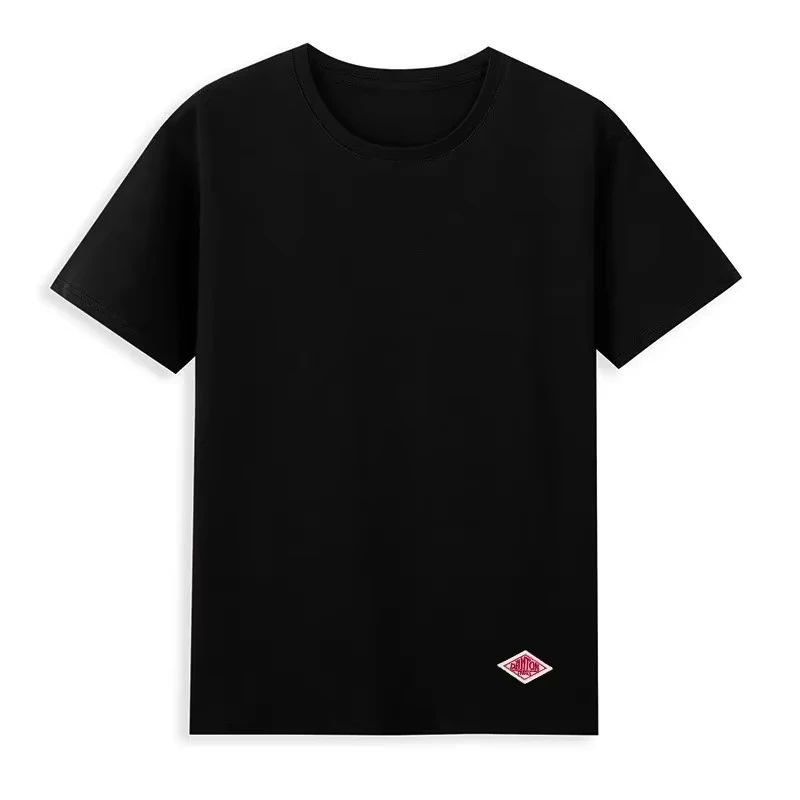 Extrem schlichter Stil, klassisches Logo, lässiges Marken-T-Shirt, Baumwoll-Grafik-T-Shirt für Männer und Frauen, Sommer-Streetwear – Detail 4