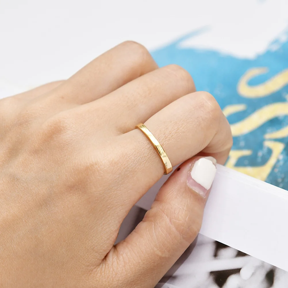 

2Pcs Toe Rings for Women Adjustable Open Foot Jewelry Durable Comfort Copper Color Glossy Long Wear Easy On Off