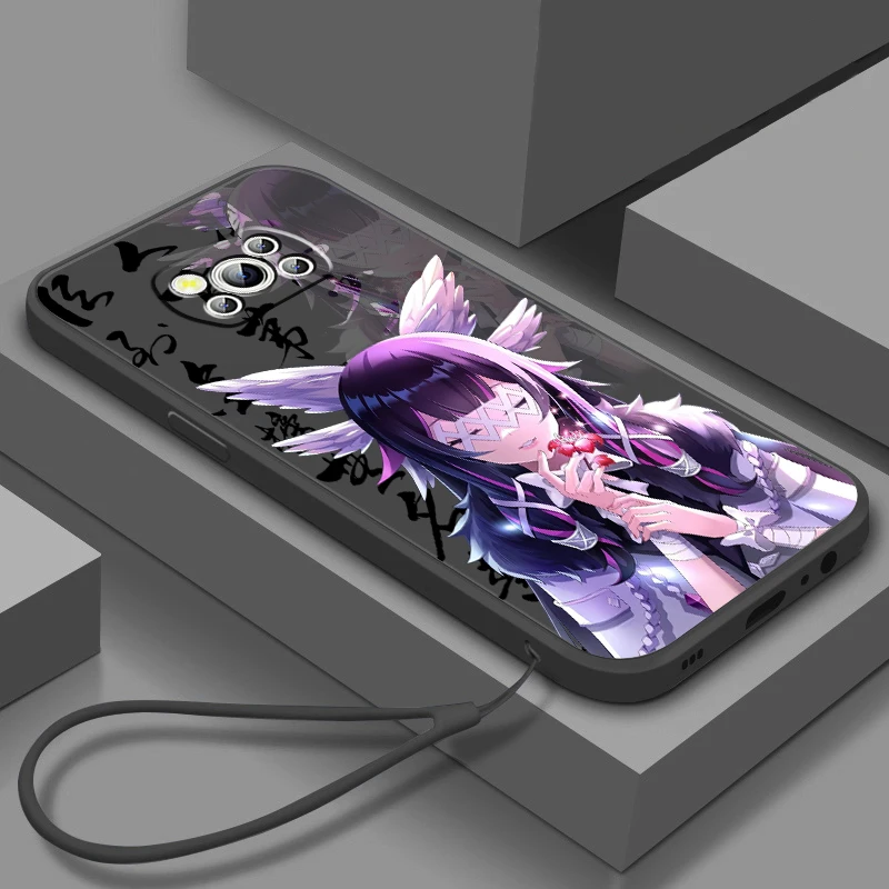 G-Genshin Impact Young Girl Liquid Rope For Xiaomi Mi Poco X6 X5 X4 X3 M6 M5 M5S M4 M3 F5 F4 F3 Pro 5G Funda Phone Case