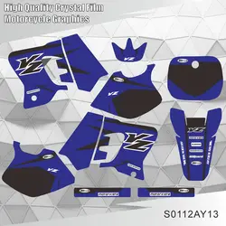 For YAMAHA YZ125 YZ250 YZ 125 YZ 250 1993 1994 1995 Graphics Decals Stickers Motorcycle Background Custom Number Name