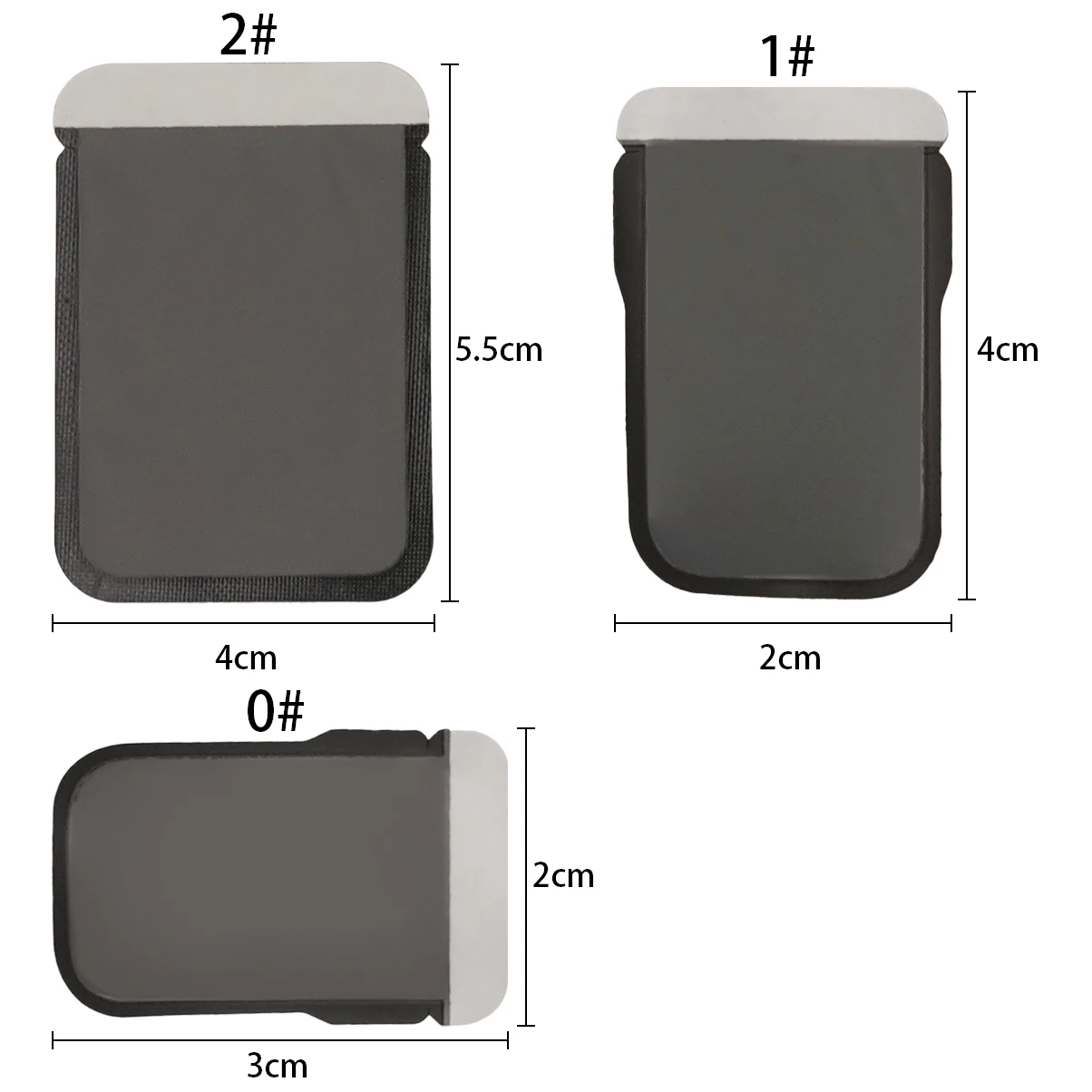 100Pcs Disposable X-Ray Film Bag Digital Scan Phosphor Plate Protective Sleeves Barrier Envelopes Pouch 0# 1# 2#  ﻿