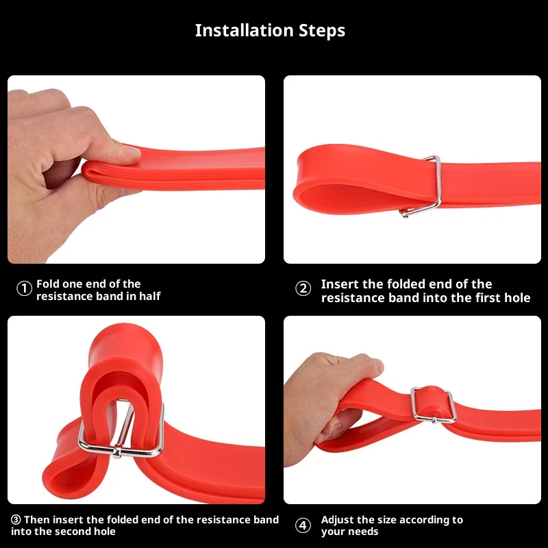 مجموعة أربطة مقاومة لصالة الألعاب الرياضية، أربطة مرنة، أشرطة لياقة بدنية، معدات تدريب خفة الحركة لليوجا المنزلية وإكسسوارات البيلاتيس