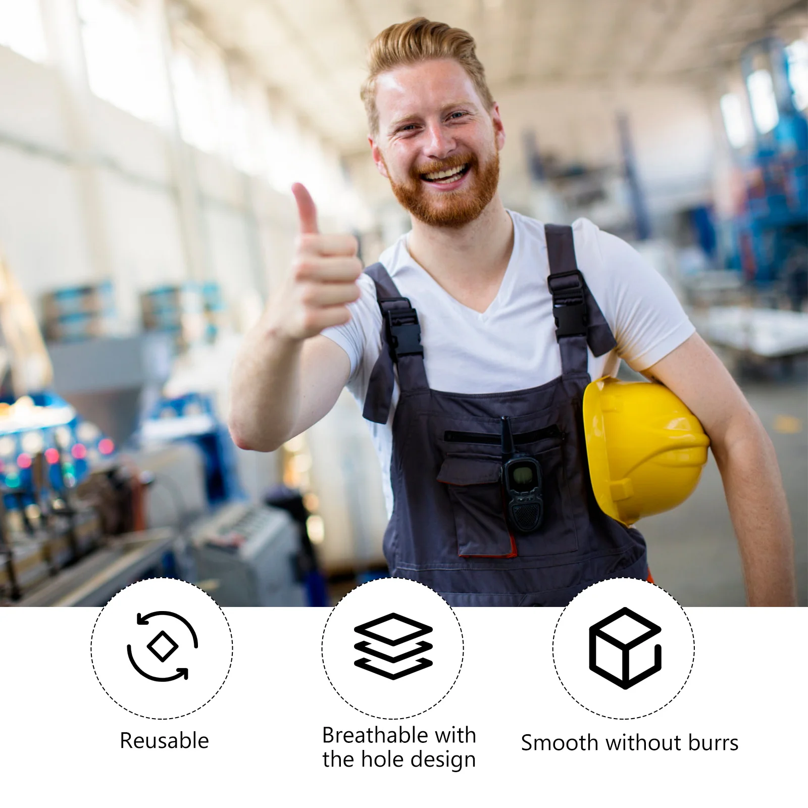 2 Pcs Anti-collision Safety Hard Hat Insert for Cap Bump Caps Inserts Sports Men White Baseball Work