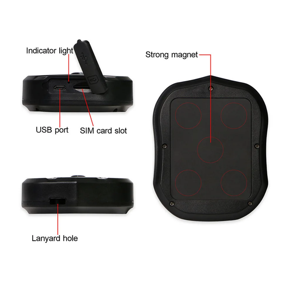 Imagem -06 - Lte 3g Wcdma Tk905b Gps Tracker Bagagem Veículo Dispositivo de Rastreamento 10000mah Longa Espera Ímã à Prova Impermeável Água Gps Alarme em Tempo Real 4g