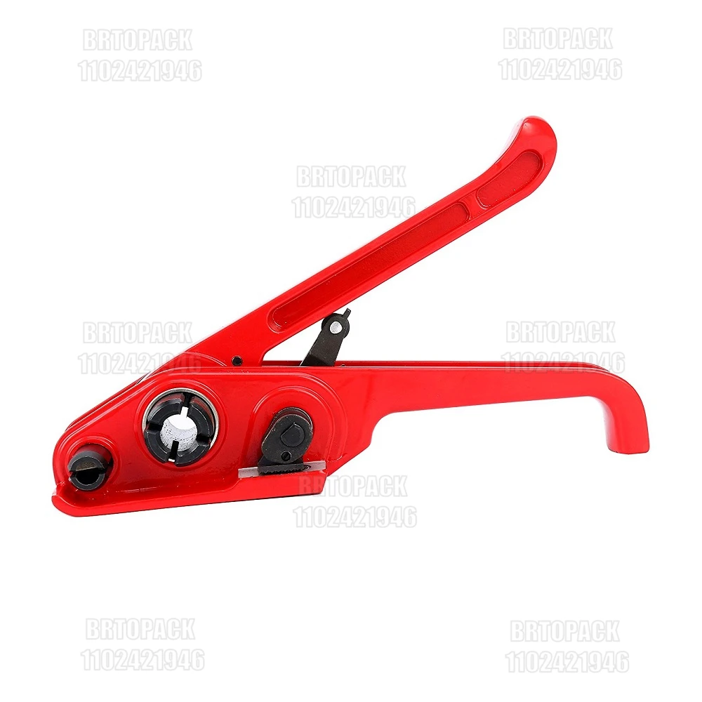 Hand Strapping Tool Kit Manual PET PP Plastic Poly Tensioner Banding Tool Box Strapper Packaging Wrapping Machine For 1/2-3/4