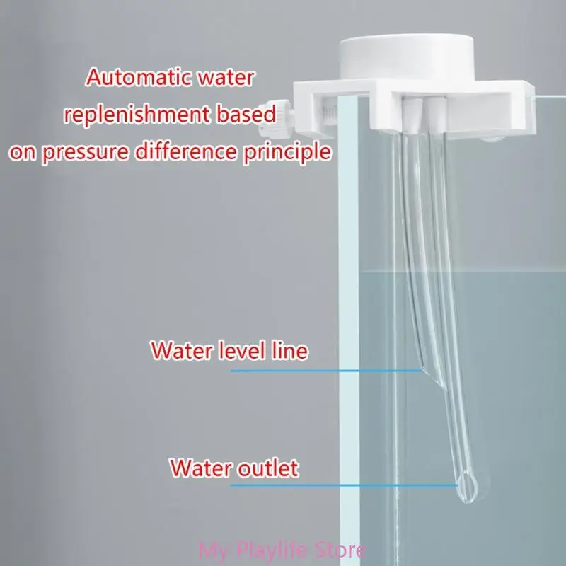 Aquarium Automatic Water Replenishing Device Tools Adjustment Top Water Level Fish Tank Wall Mounted Adjustment Tool