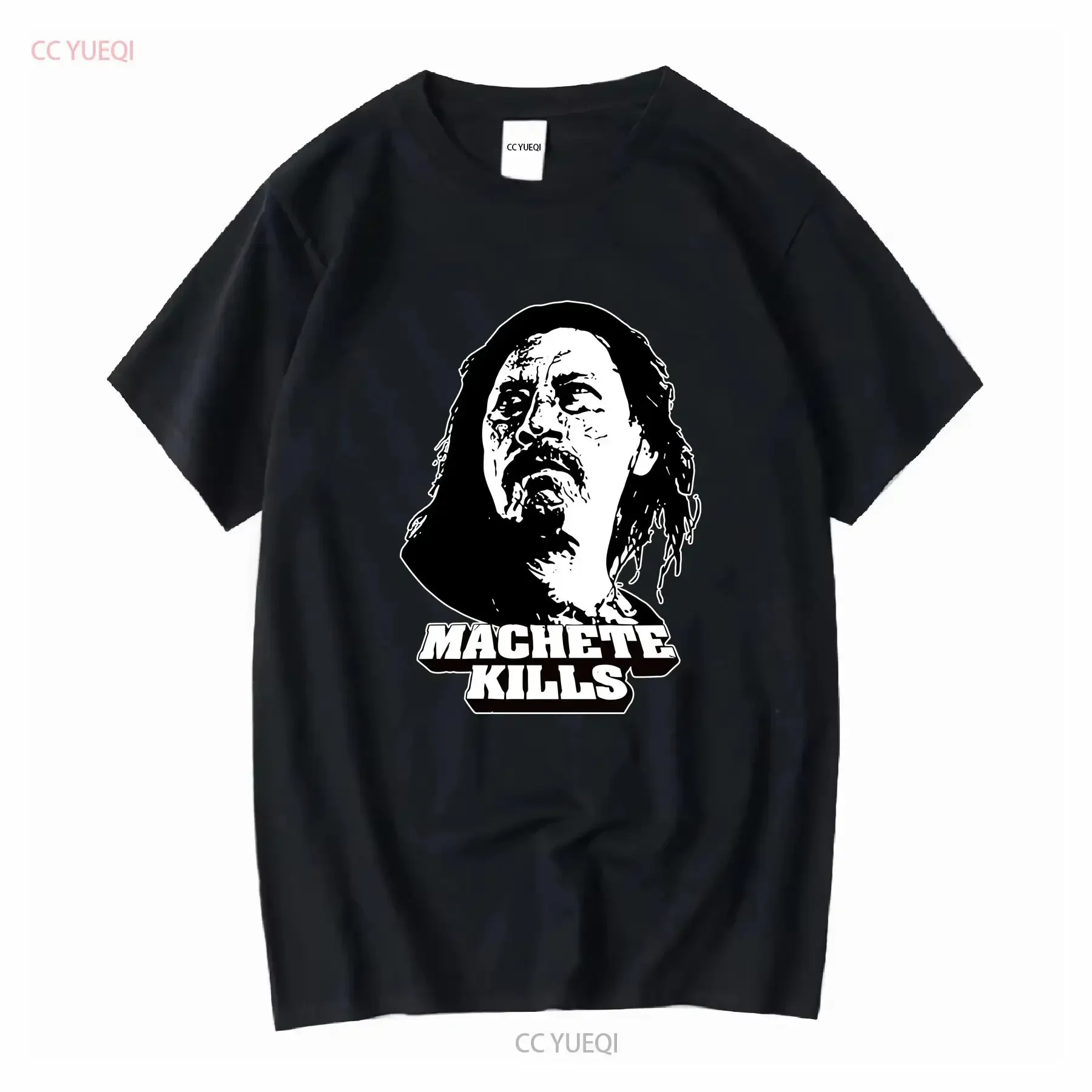 Customization Shirt Machete Kills Movie Promo Oct 4th 2013 Red Tultex Baggy 2XL T Shirt Danny Trejo Long Or Short Sleeves Vintag