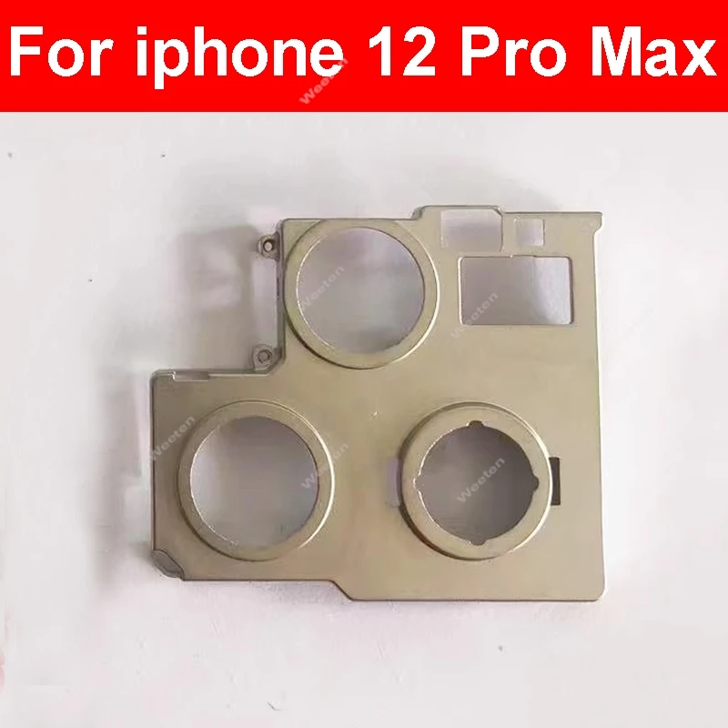 Iphone 11 12 13 14 Pro Max 12 Mini 13 미니 백 후면 카메라 금속 홀더 브래킷 금속 카메라 고정 프레임 수리 교체