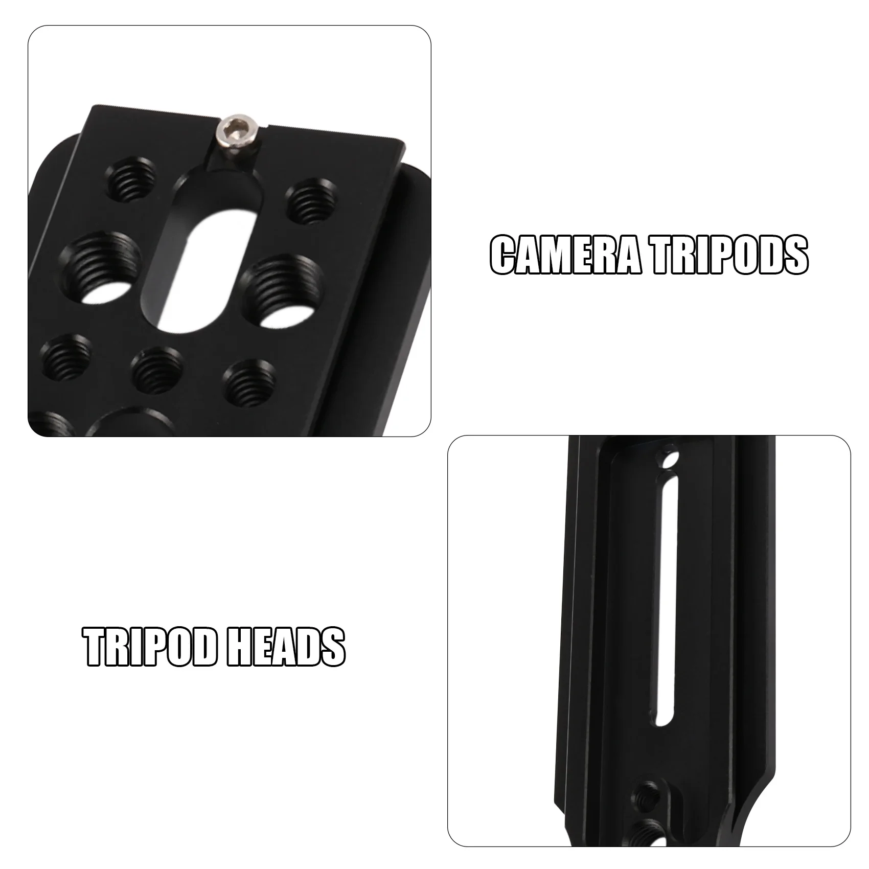 

【Last-Chance!】DSLR Camera L Bracket Quick Release Plate Vertical Universal L Bracket With 1/4 Inch Screw Arca Swiss For DSLR Cam