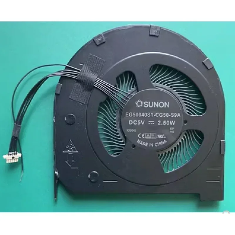 New Original Laptop CPU Cooling Fan For Dell Latitude 7300 SUNON EG50040S1-CF00-S9A DC5V 0.34A Min: 2.6CFM DC28000NDSL YRJF1