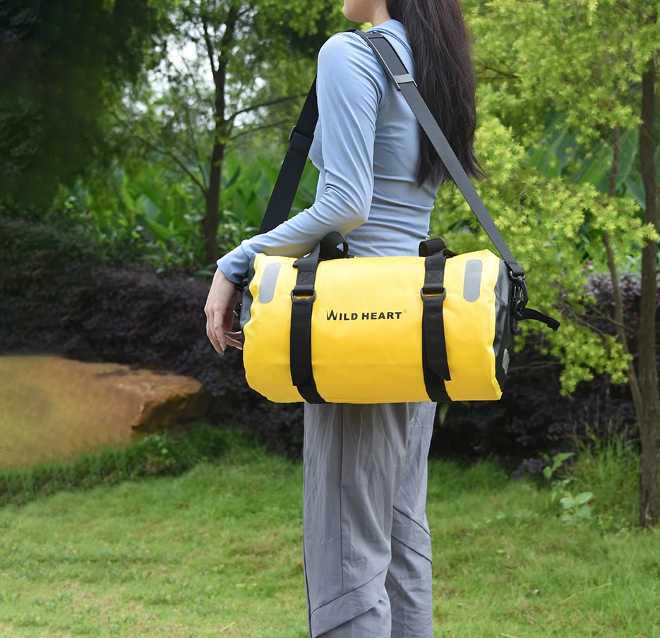WILD HEART 18L Waterproof Bicycle Rear Rack Bag Bike Storage Bag Cycling Rear Seat Bag Motorcycle Seat Bag