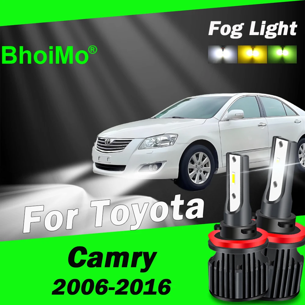 

For Toyota Camry Front Fog Light Lamp Led Bulb 2006 2007 2008 2009 2010 2011 2012 2013 2014 2015 2016