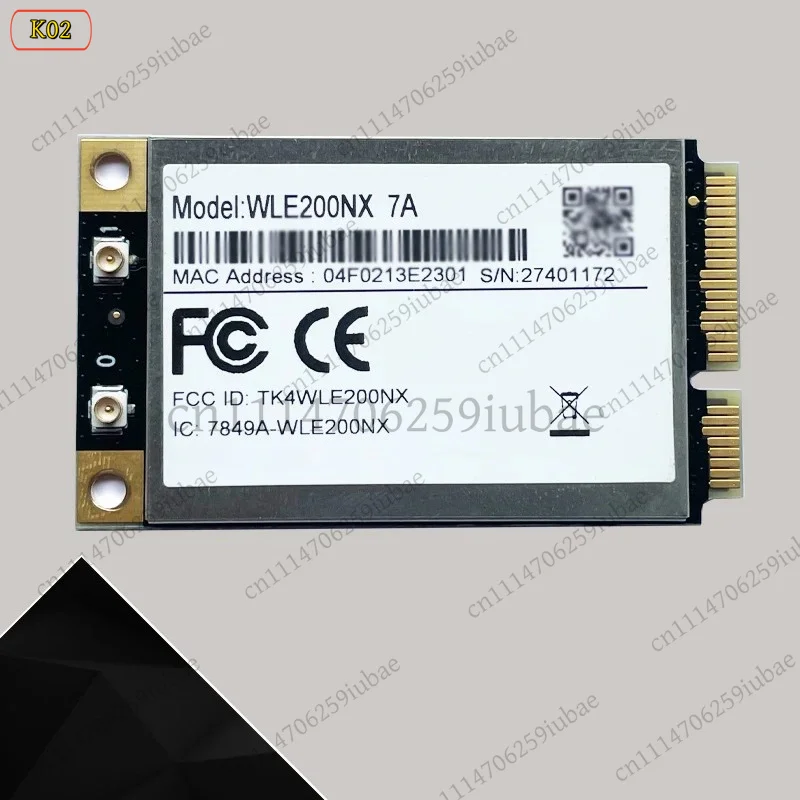 802.11bgn PCI Express Mini Card Wireless WIFI Module Dual Band 2.4GHz 5GHz 2x2 MIMO Network Adapter for Laptop Desktop PC