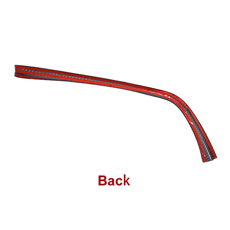For BMW F30 F31 GT F34 2012 2013 2014 2015 2016 2017 2018 2019 LHD Car Carbon Fiber Style Gear Shift Side L Shape Strip Trim image 5