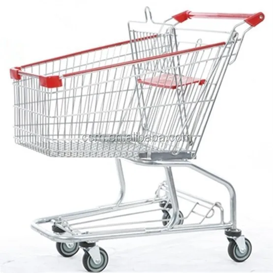 

RH-SM210 210L American Style Supermarket Shopping Trolleys & Carts Super Shopping Cart Trolley