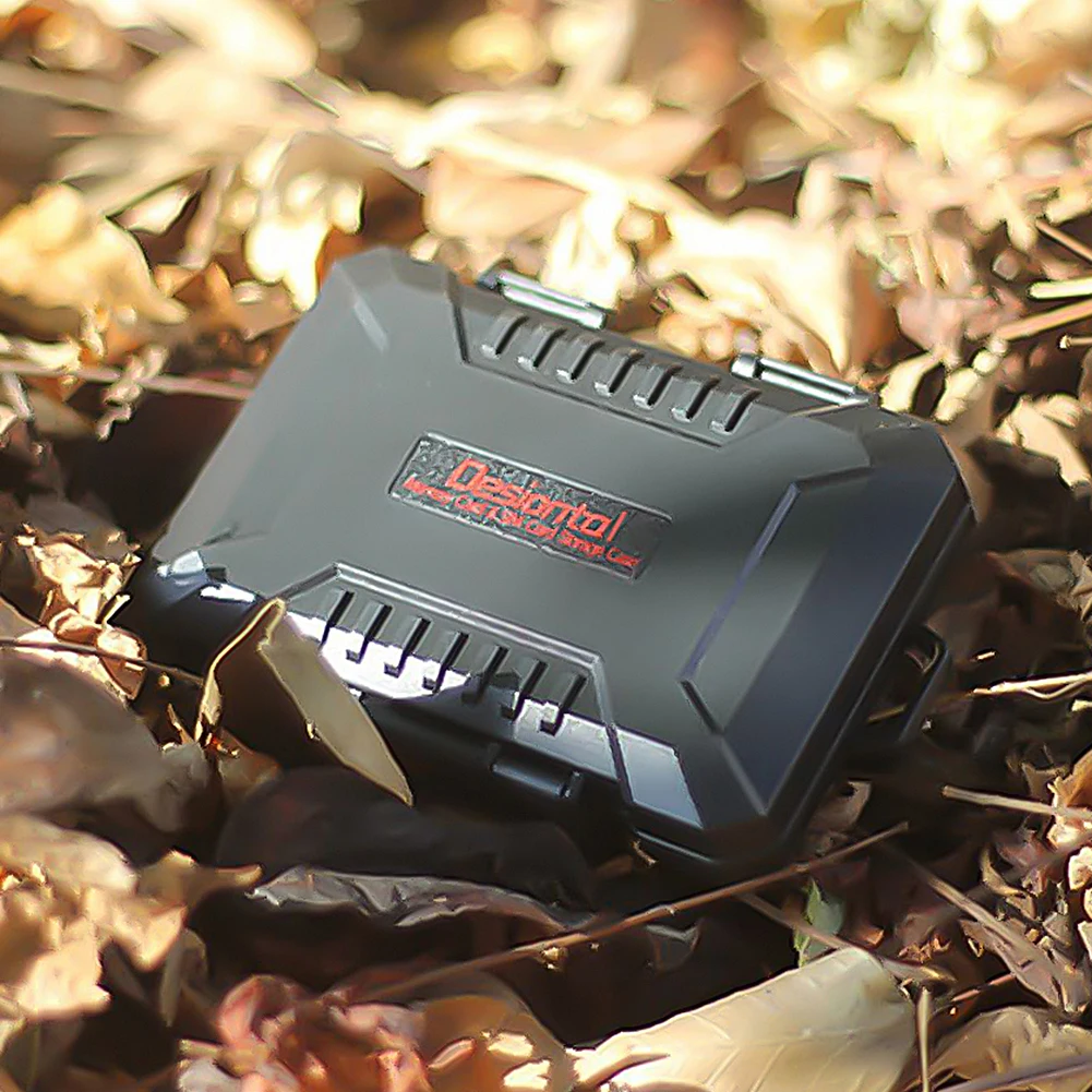 

Держатель для карт CF Micro SD, водонепроницаемый чехол для карты памяти, противоударный чехол для переноски карт памяти, держатель для SD/Micro SD Card