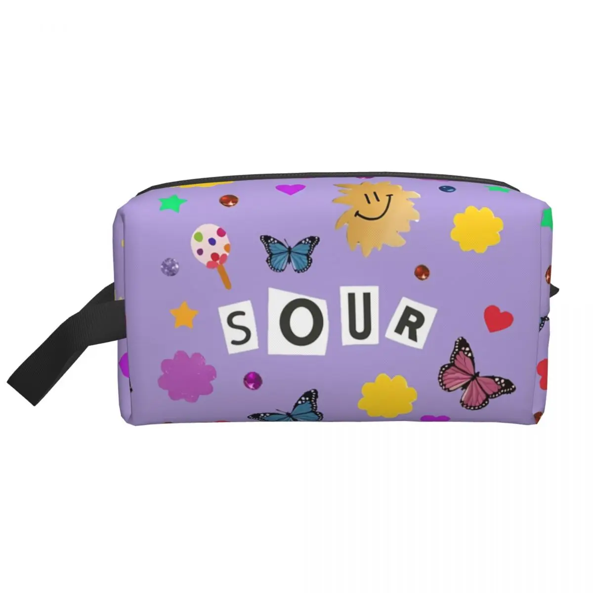 Olivia Vampire Rodrigos Sour Portable large capacity travel toiletries storage bag Trend Outdoor Makeup Organizer Case