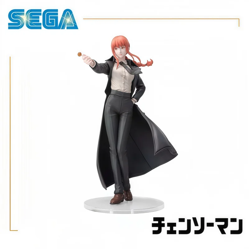 Auf Lager 100% Original SEGA Chainsaw Man Makima Action Figure Modell Puppe Marke Neue Boxed Animation Peripheriegeräte Garage Spielzeug