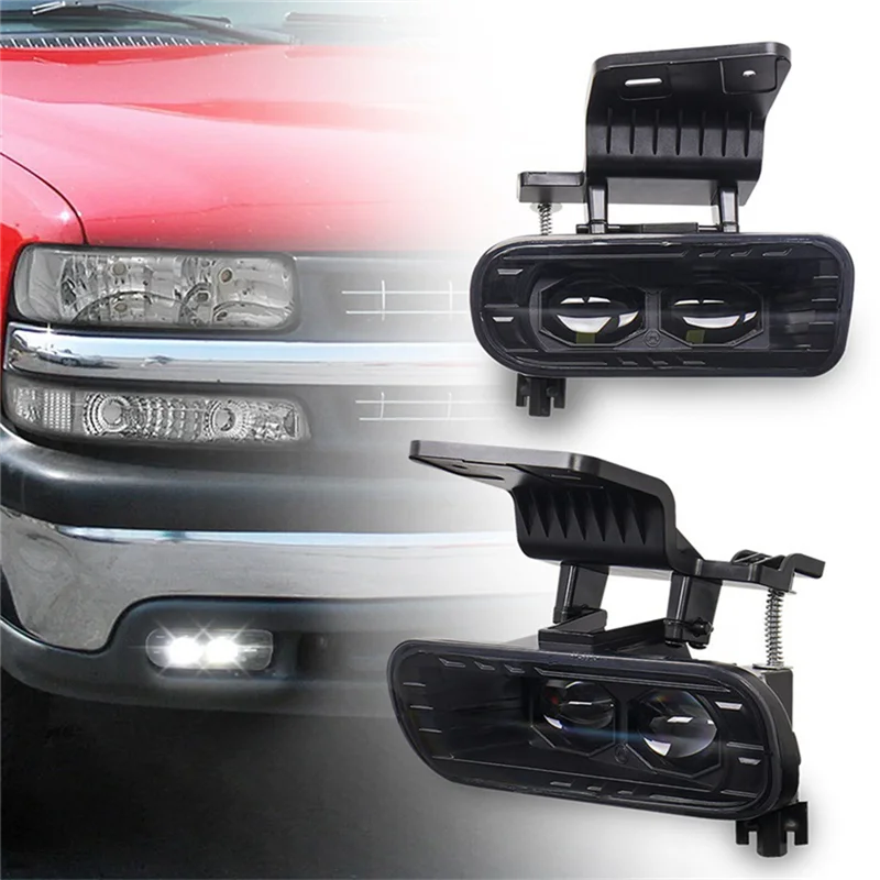 For Chevrolet Silverado 99-02 for Chevy Suburban Tahoe 00-06 Conversion Headlights Special LED Front Fog Lights