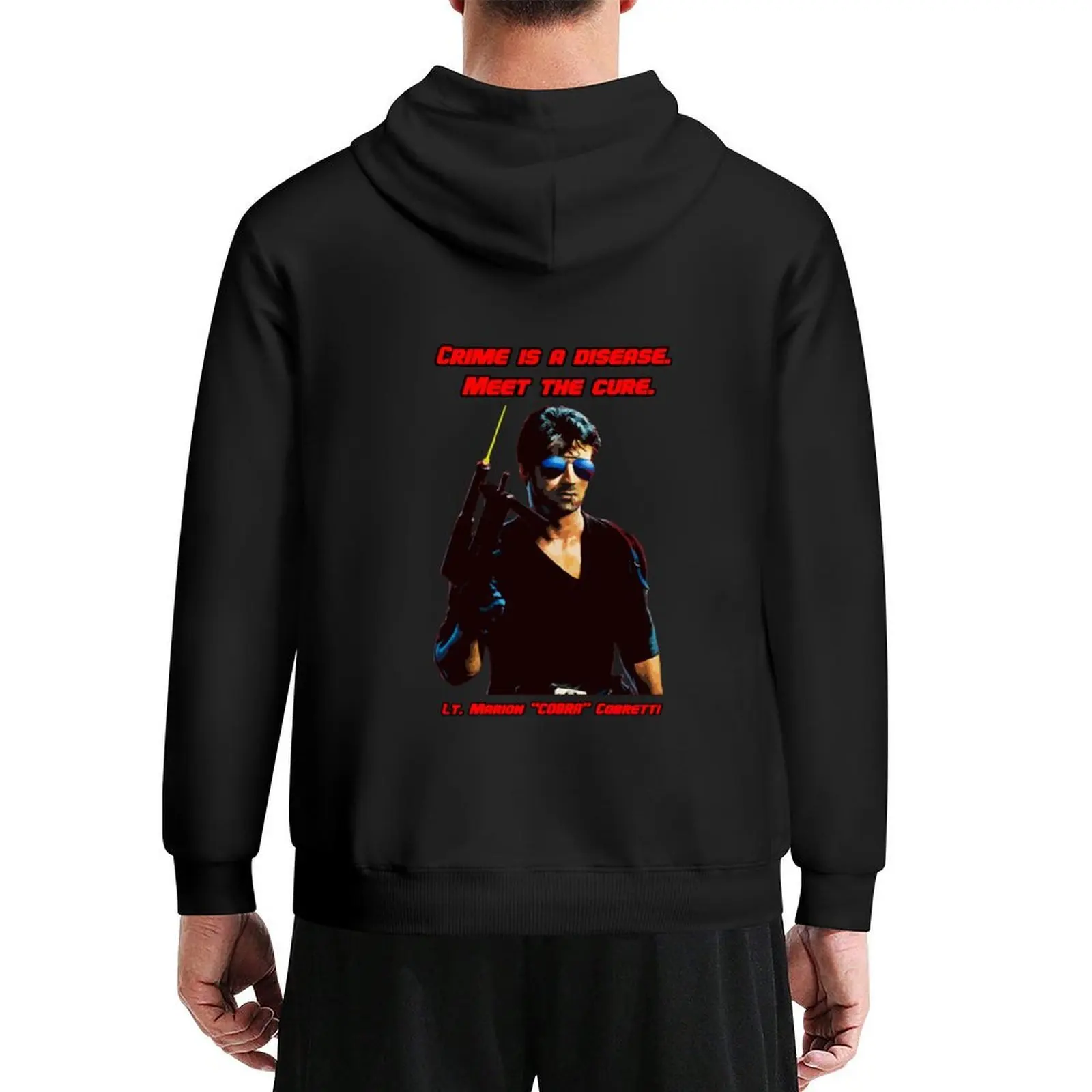 

Cobra Sticker Hoodie autumn jacket men anime clothing autumn new products men's autumn clothes tracksuit