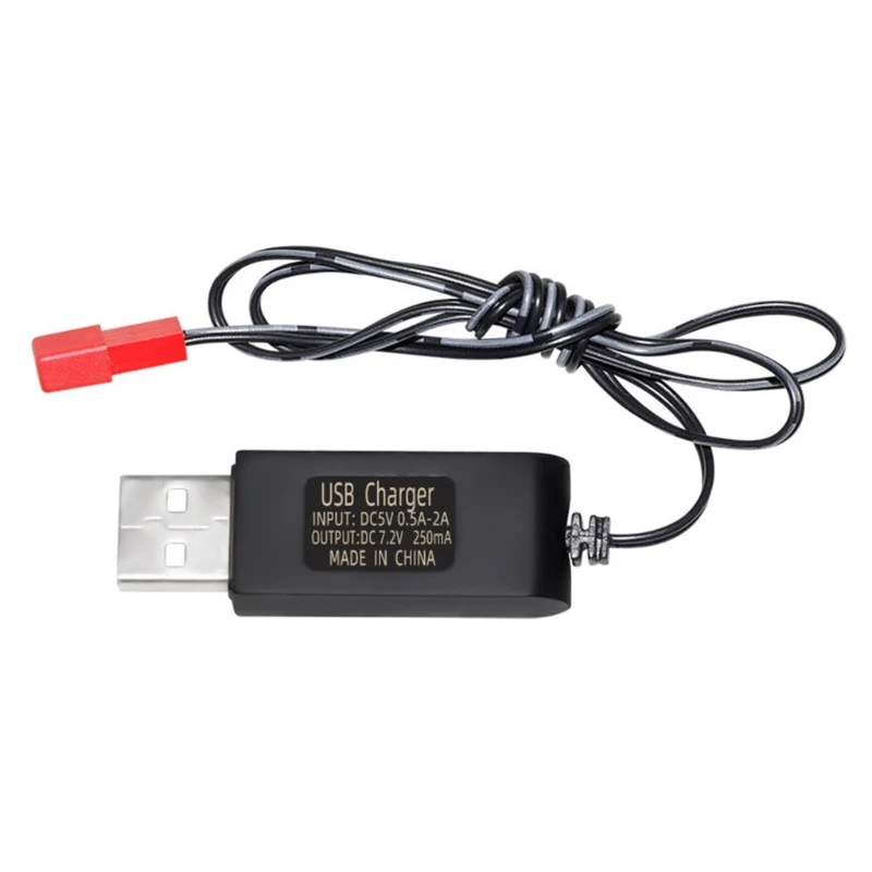 Y1UB 3.6V 4.8V 6V 7.2V Lipo Battery USB for RemoteControl Aircraft Drones