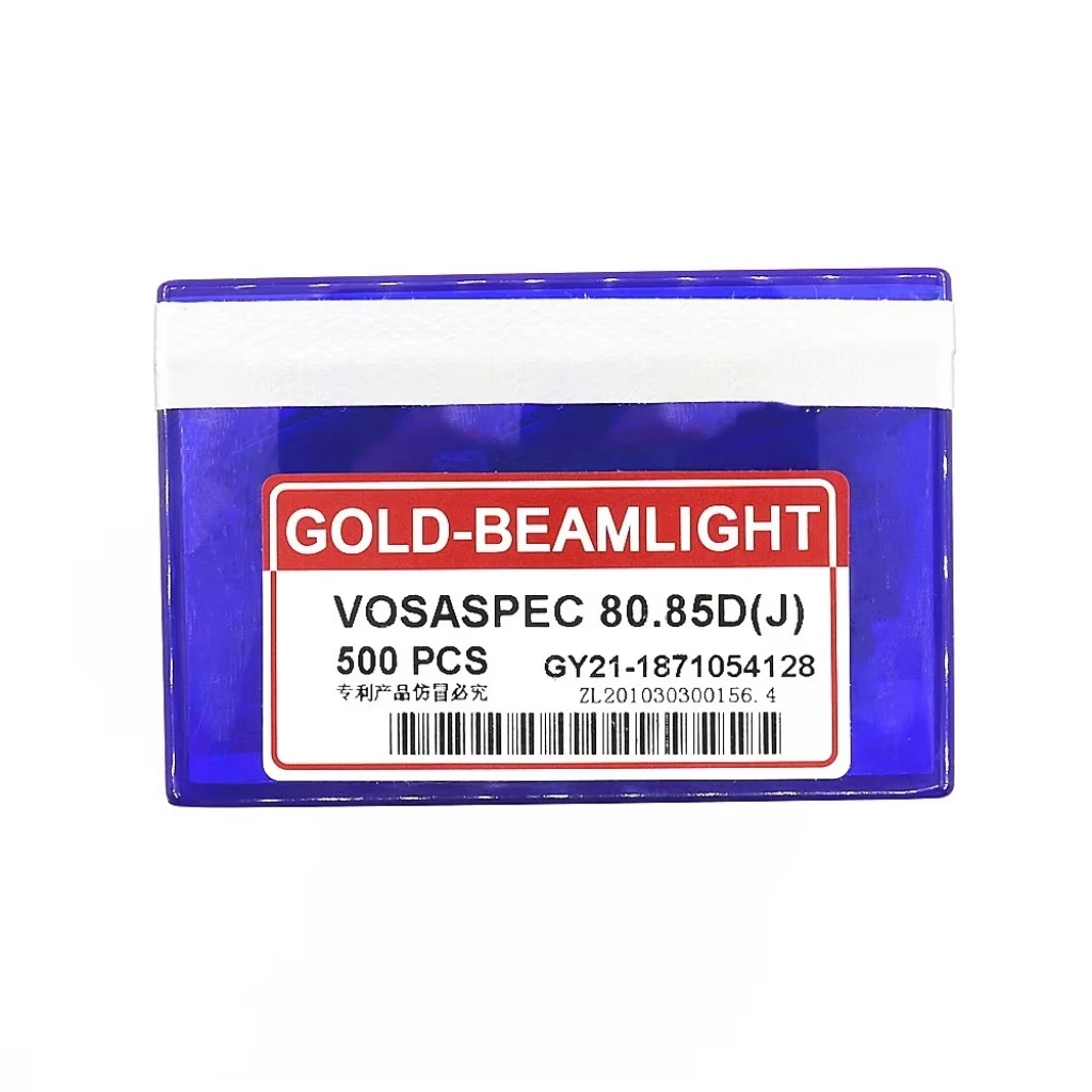 500 Pcs Genuine Gold Beamlight Knitting Needle VosaSpec 80.85D(J) For SHIMA SEIKI Chinese Knitting Machine 12G Needle