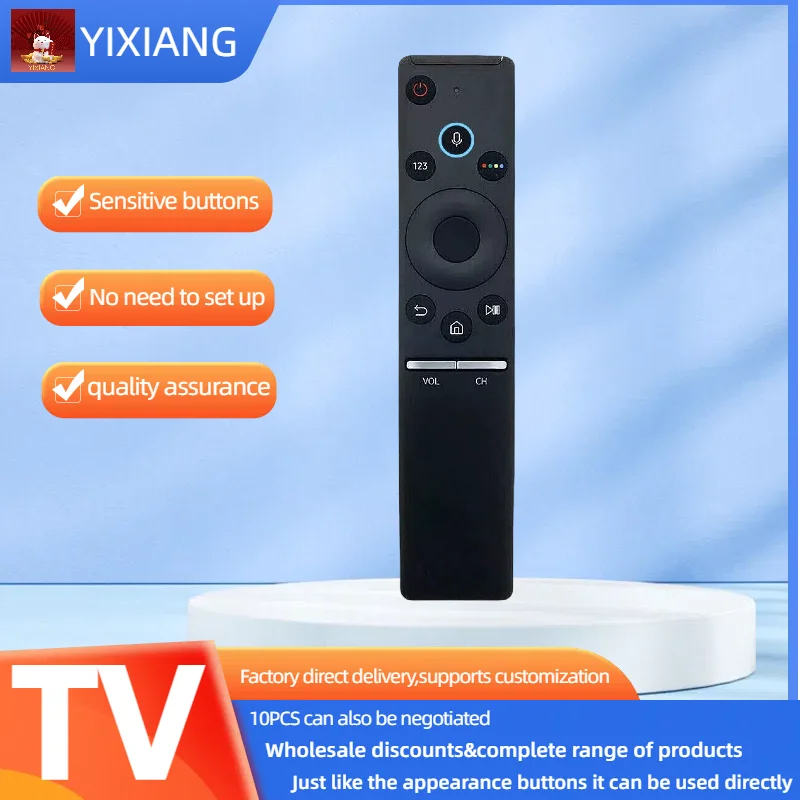 Mando a distancia por voz para televisor Samsung, Control remoto de reemplazo para Smart TV 4K, BN59-01266A, BN5901266A, RMCSPM1AP1, QN65Q7FD, UN75MU630D, UN50MU630D