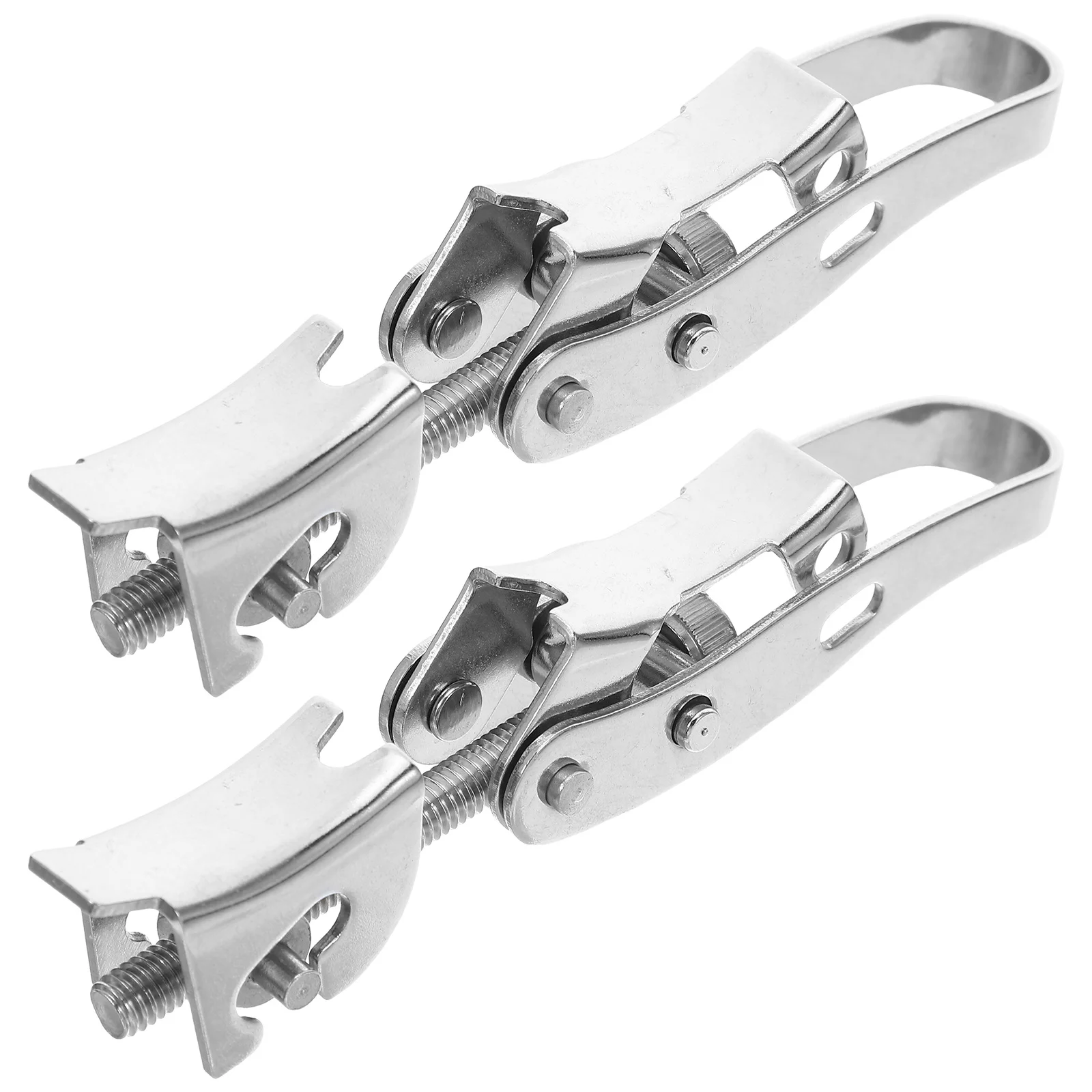 

2pcs Stainless Steel Bucket Latch Hasp Toggle Buckle Secure Fastening Hardware Soup Box Connected Accessories Corrosion