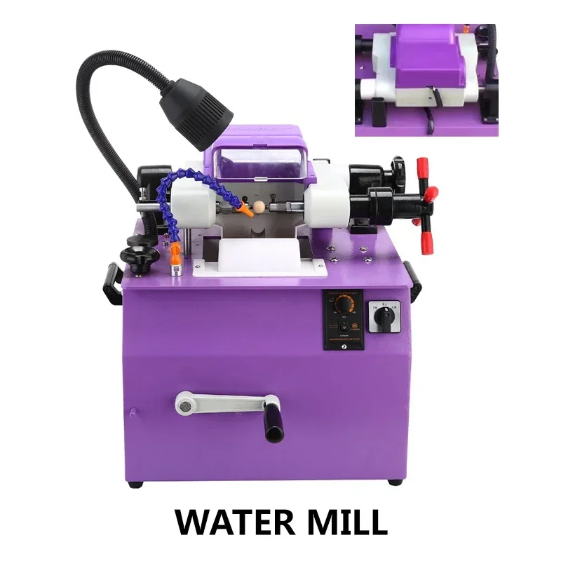 

Water Grinding Machine Round Ball Machine Shape and Cut Two in One 220v Mini Wooden Bead Processing Grinding Machine