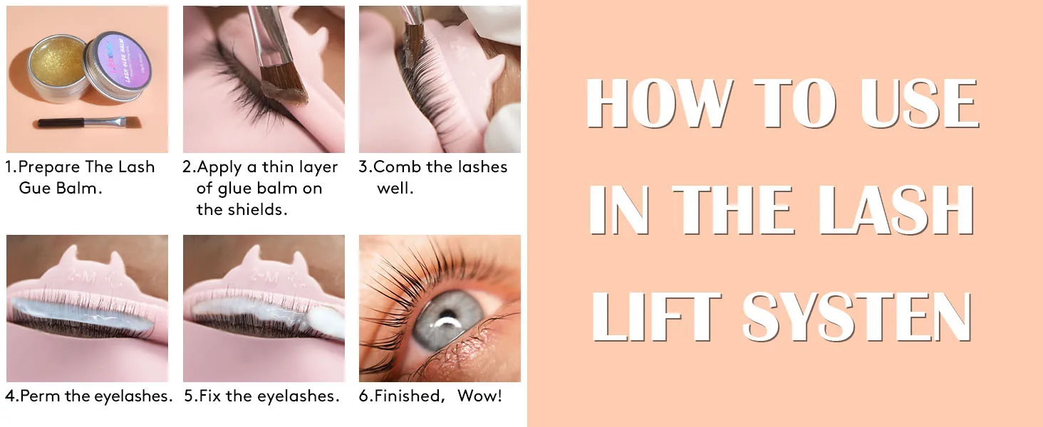 Libeauty 10g Korea Fester Wimpernlift-Kleber Fixierkleber Nicht reizend Duftender Augenbrauen-Festkleber Wimpernlift-Werkzeuge – Detail 2