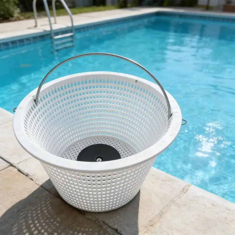 Skimmer Basket for Maintaining Cleanliness in Above Ground Swimming Pool Skimmer 
