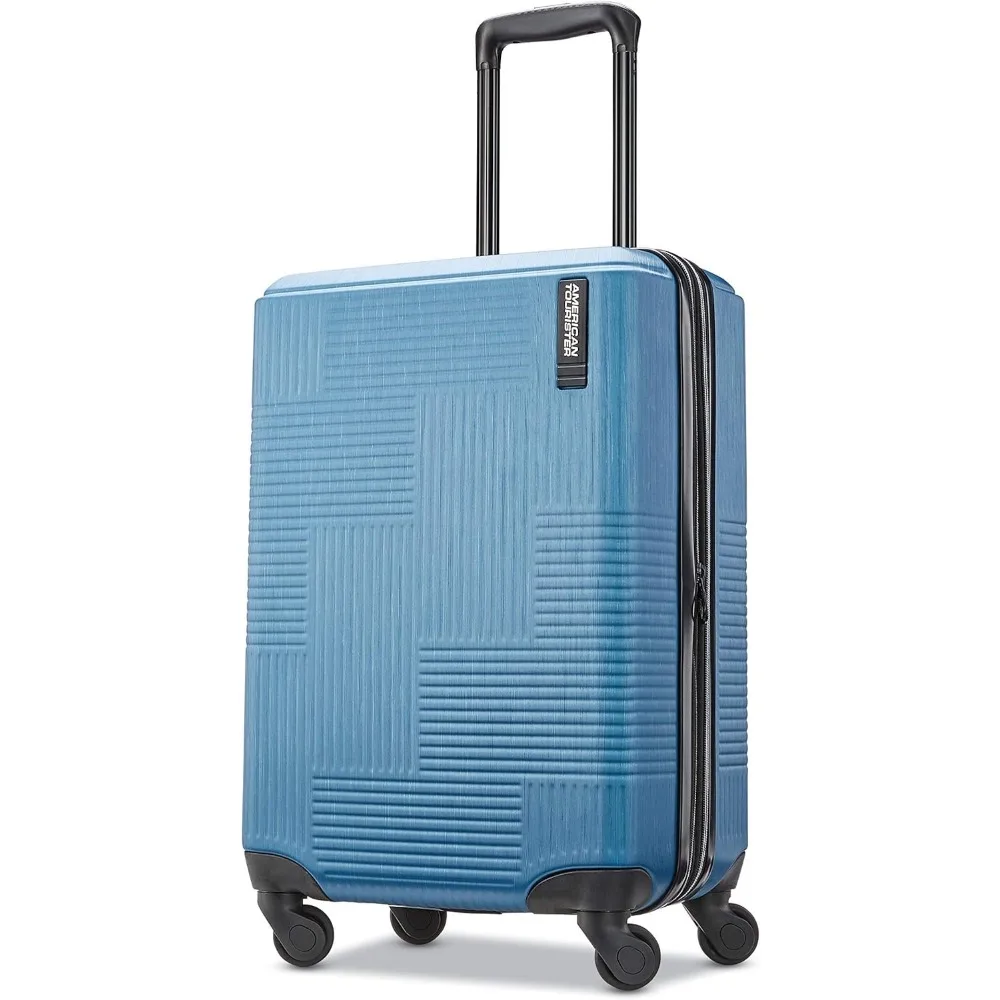 

Жесткий чемодан AMERICAN TOURISTER Stratum XLT, расширяющийся, с колесами-спиннером, ручная работа, 21 дюйм