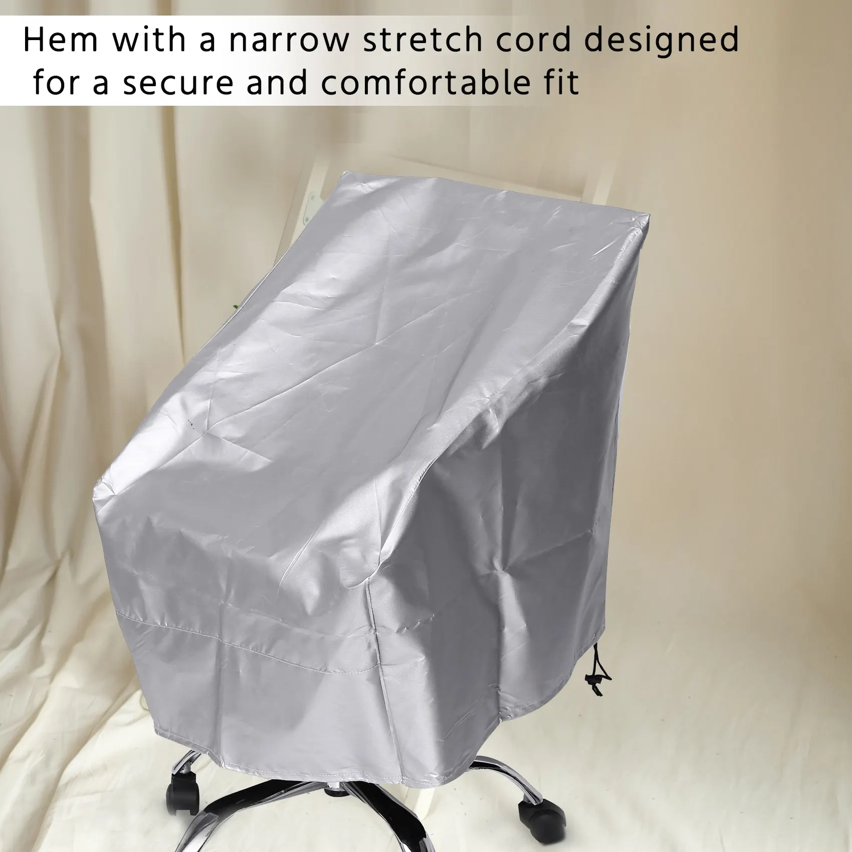 2 Pack Boat Seat Cover, Outdoor Waterproof Pontoon Captain Boat Bench Chair Seat Cover, Chair Protective Covers