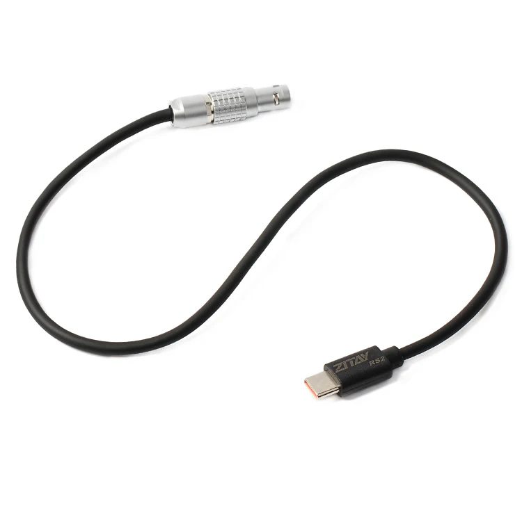 Rs2 Type-C Naar 2pin Connector Adapter Voedingskabel Fr Teradek Vaxis Signaalantenne Zender Camera Dji Ronin Rs2 Rs3 Gimbal