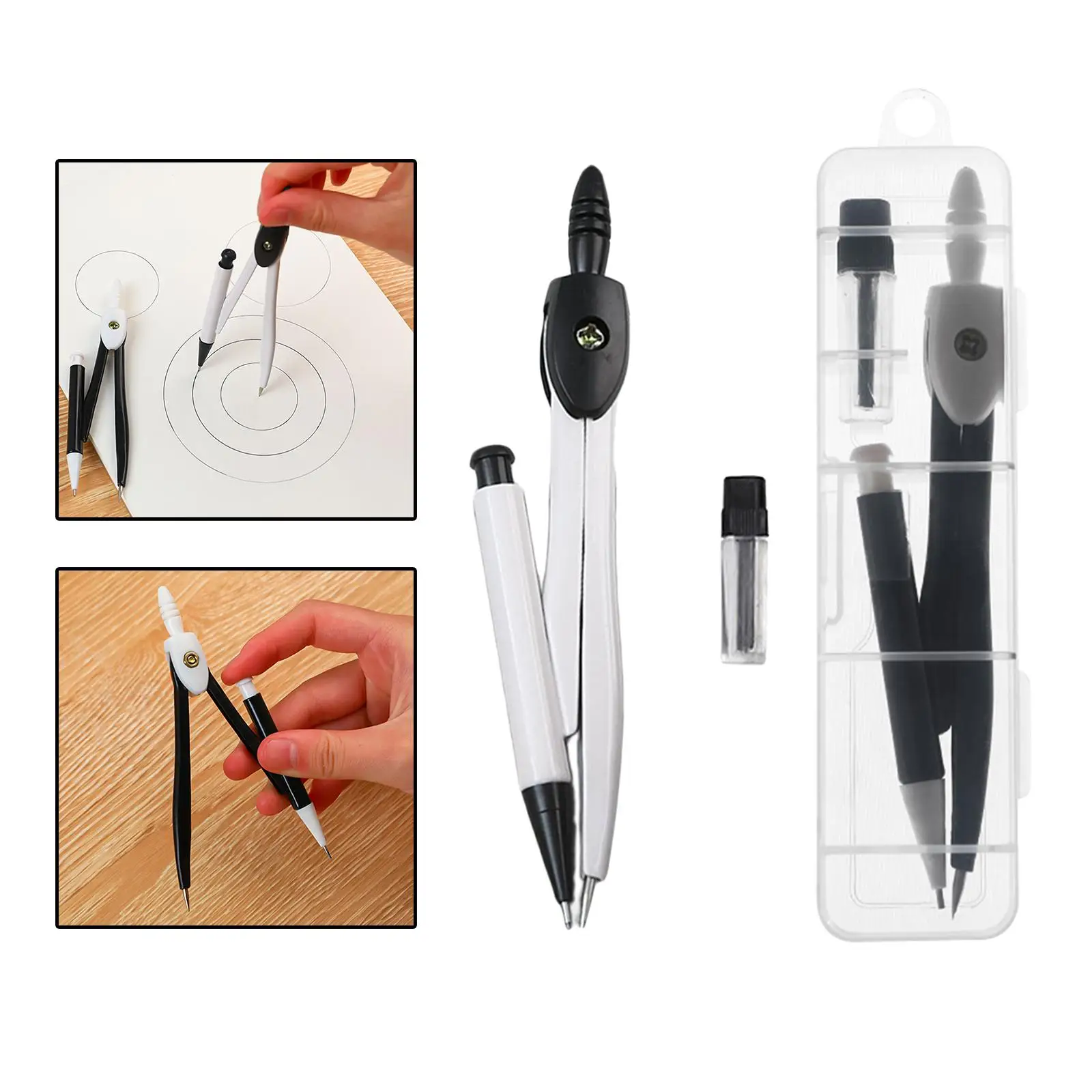 Kompassen für Mathematik, Kompas mit Storage Case for Technical