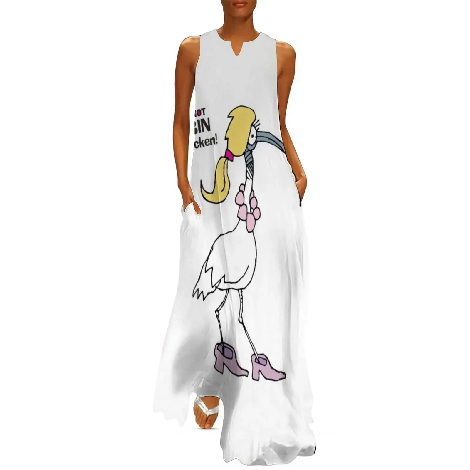 

Not a bin chicken Long Dress dresses for women elegant party dress for women 2025 beach outfits for women Long dress